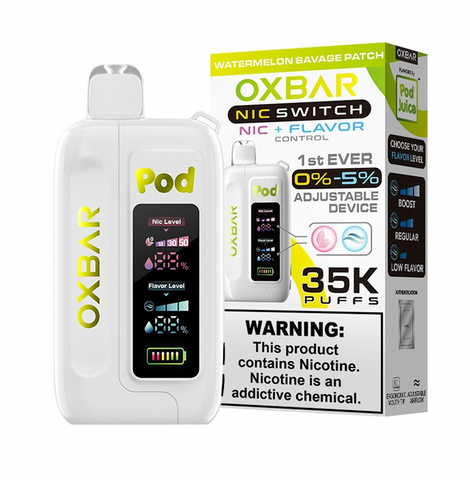 OXBAR | Nic Switch 35000Hits - Ajustable (0–5 %)
