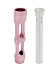 ONGROK | Aluminum and Glass Chillum Pipe