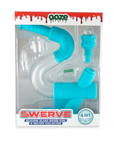 Ooze | Swerve Silicone Water Pipe Dab Rig & Dab Straw