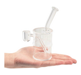 Ooze Quartz Toxic Barrel Dab Rig