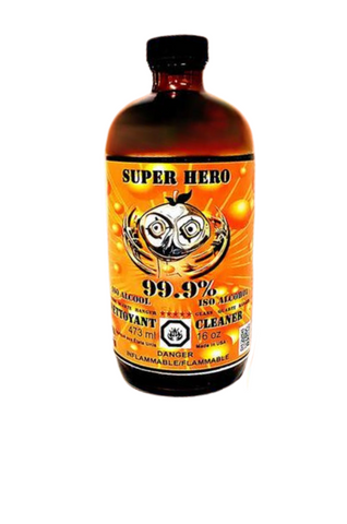 Orange Chronic | Super Hero 99.9% ISO Glass Quartz Banger 16oz