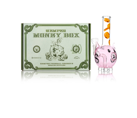 HEMPER | Piggy Bank - Bong 7"