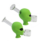 Alien Silicone Glass Pipe