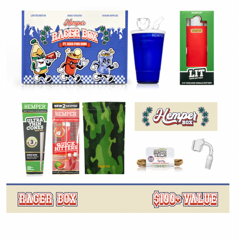 HEMPER | Beer Pong Bong Rager Box