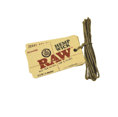 RAW | Mecha Hemp Wick 3.3ft 1mt