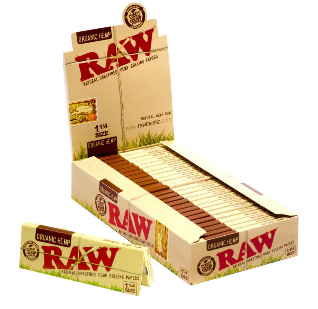 RAW Connoisseur 1 1/4 + Tips Papel de fumar – TdH Mx