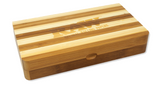 RAW | Back Flip Striped Bamboo Rolling Tray