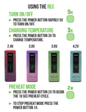 Exxus | REC Cartridge Battery