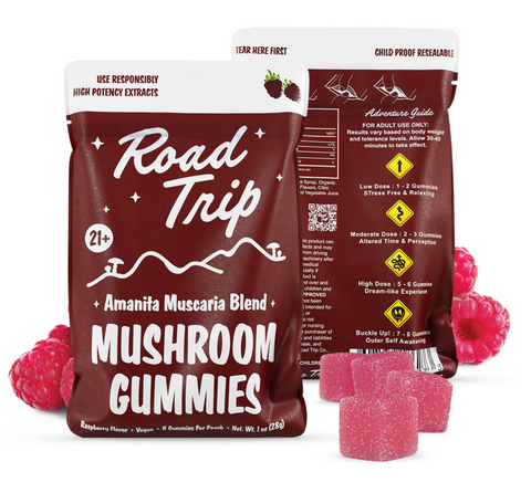 Road Trip | AM Blend Mushroom Gummies