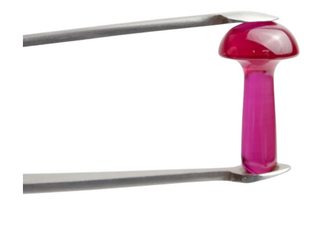 Ruby Pearl Co. | Ruby Mushroom Pillar