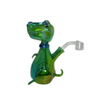 SILO GLASS | Dinosaur Waterpipe 6"