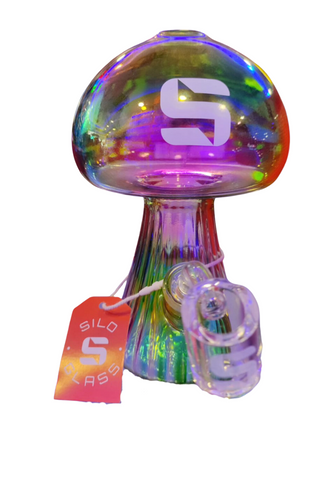 SILO GLASS | Mushroom Bubbler Glass