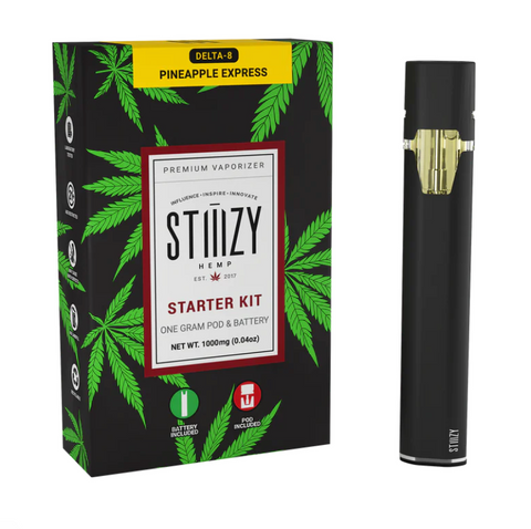 Stiiizy | Starter Kit Battery + 1g Pod D8