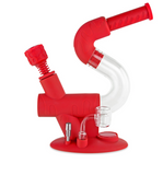 Ooze | Swerve Silicone Water Pipe Dab Rig & Dab Straw
