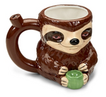 Taza Pipa Perezoso Stoned Sloth Mug Pipe