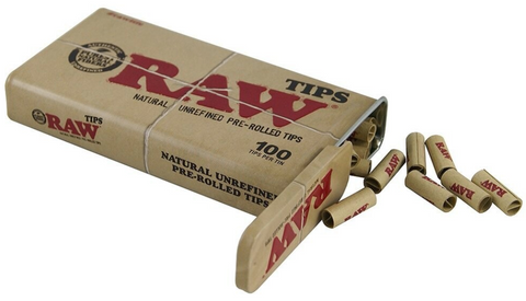 Raw Pre Rolled Tips Tin