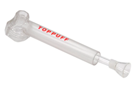 TOPPUFF | Plastic Glass Bowl Bong Portatil