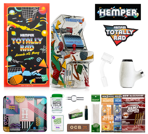 HEMPER | Arcade XL Bong Totally Rad Box