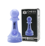 Toxic Glass | Chess Pipa de Mano Ajedrez 4.5"