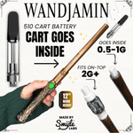 Smyle Labs | Wandjamin Cart Battery with LED Light & Slide to Hide Feature Pila