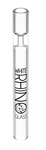 White Rhino | Glass Chillum