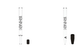 White Rhino | Pyrex Glass Straw Nectar Collector
