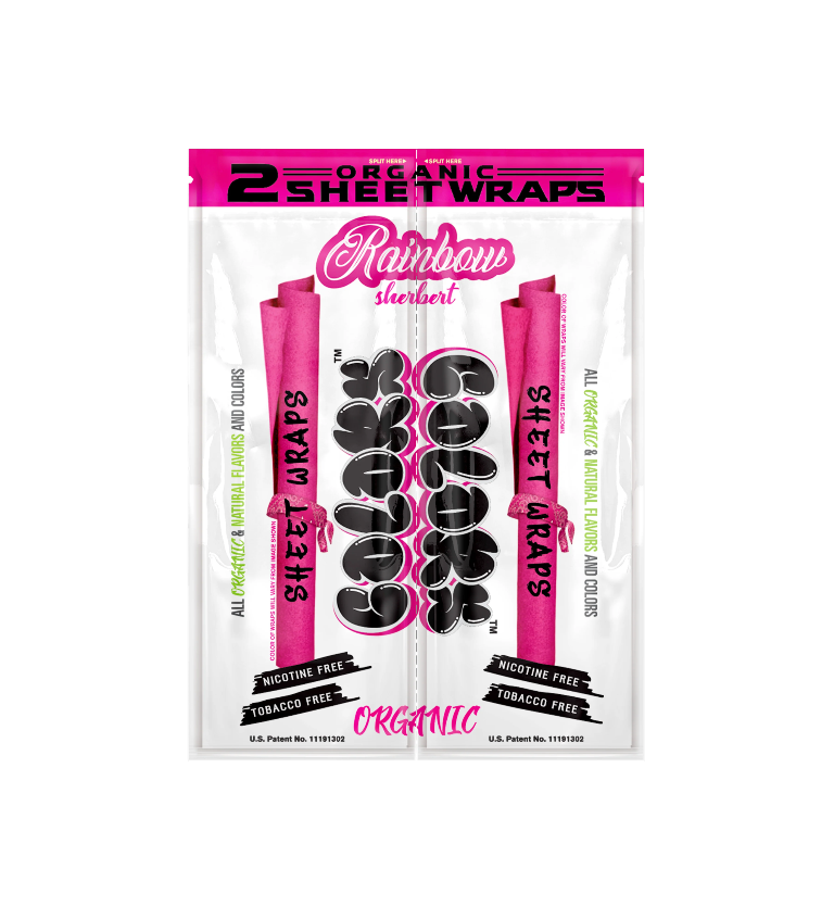 Colors Organic Sheet Wraps 2pack TdH Mx