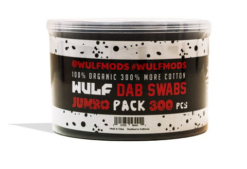 WULF MODS | Cotton Dab Swabs 300pk