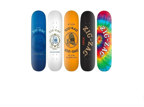 Zig Zag | Skateboard Deck Tabla