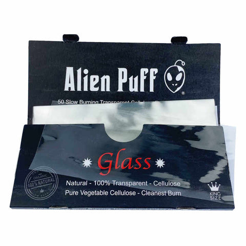 Alien Puff | Glass Celulosa Sabanas Transparentes