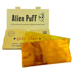 Alien Puff Gold Glass Transparentes