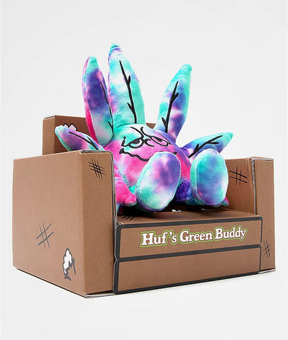 Peluche GREEN BUDDY TIEDYE Plush