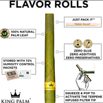 King Palm | Rollies Blunt con Filtro Saborizado