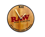 Reloj RAW Wooden Wall Clock