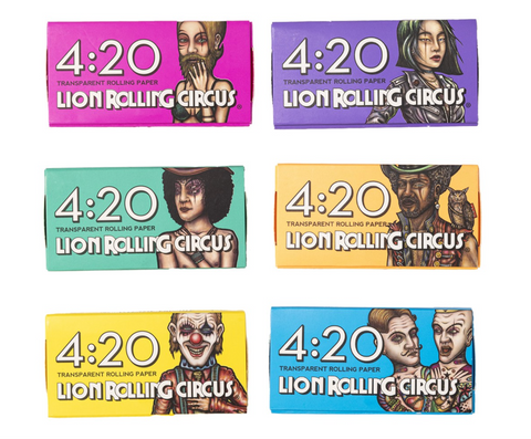 Block 420 Celulosa Lion Rolling Circus - Tienda de Humo Mx