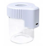 Mag Jar Contenedor Lupa Cookies Led Zoom Container - Tienda de Humo Mx