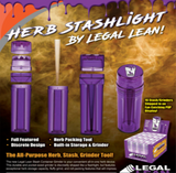 Herb Stashlight Legal Lean Filler Grinder