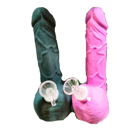 Bong Silicona Pene Dildo Dab Rig