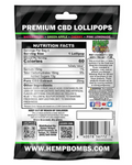 Premium CBD Lollipops  4 pzs Lolly Bombs