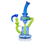 aLeaf | Recycler w/Horn Bowl Zeus Bong 9"