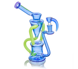 aLeaf | Tornado Recycler w/Horn Bowl - Apollo Water Pipe 9" Bong