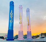 aLeaf | Colored Glass Honeycomb Downstem 6"