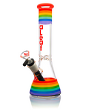 aLeaf | Pride Collection Beaker Water Pipe Bong 10"