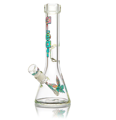 aLeaf | Spec Head 9MM Beaker Water Pipe 14" Bong