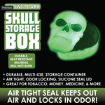 SMOKEZILLA | Glow In The Dark Skull Contenedor