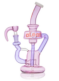 aLeaf | Recycler w/Horn Bowl Zeus Bong 9"