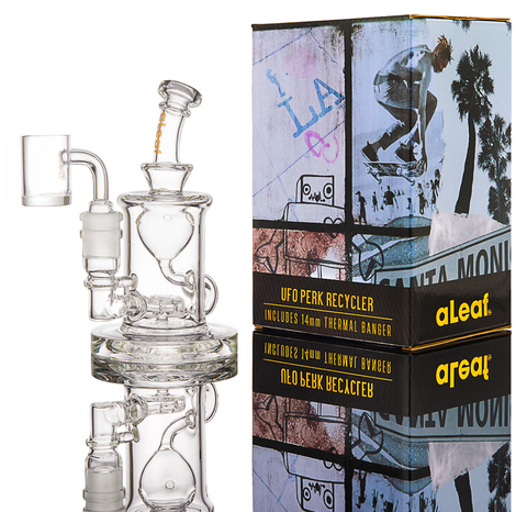 aLeaf | UFO Perk Recycler 14mm Thermal Banger