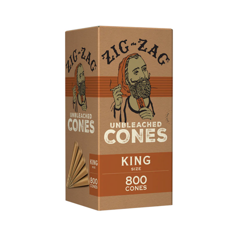 Zig Zag | Caja 800 Conos King Size Unbleached
