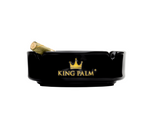 King Palm | Cenicero 105mm Black Glass