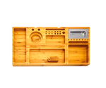 RAW | Triple Flip Bamboo Rolling Tray Charola para Rolar